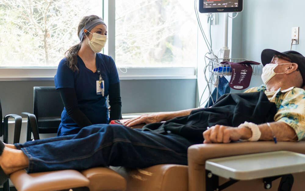 Cancer center frontline faces 5