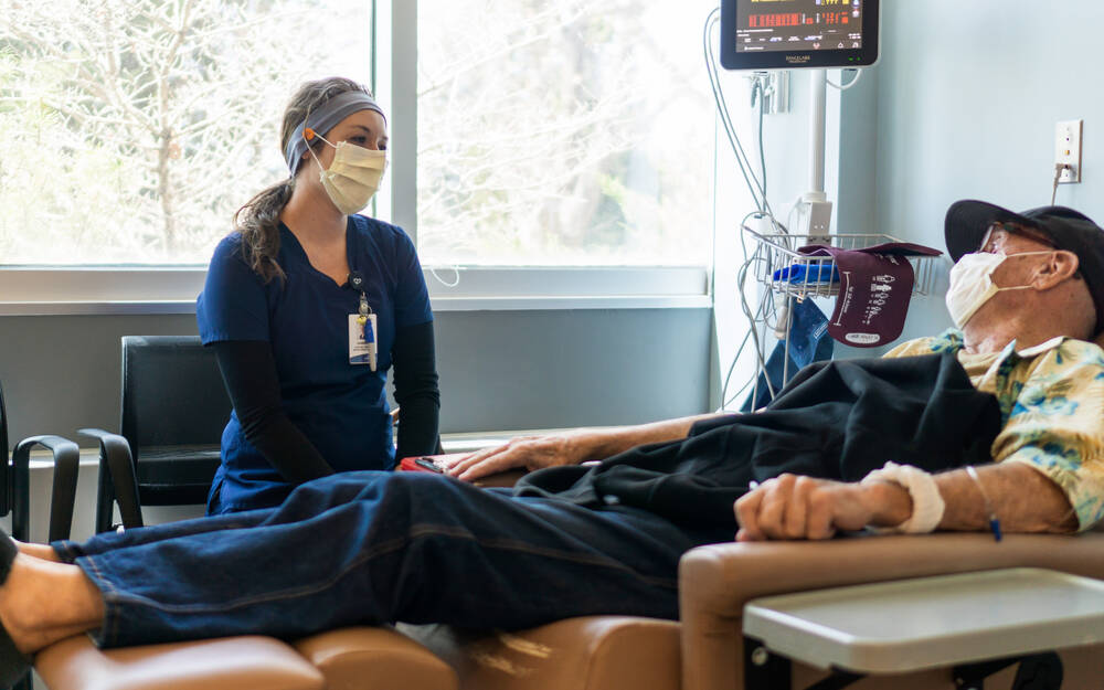 Cancer center frontline faces 5